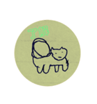 へたくそだけど心を込めた絵たち(いきもの)（個別スタンプ：5）