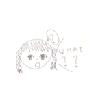 ハッピーともだち（個別スタンプ：3）