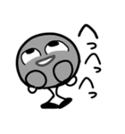 白黒イラスト（個別スタンプ：9）