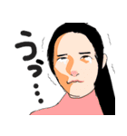 白黒イラスト（個別スタンプ：12）