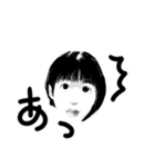 白黒イラスト（個別スタンプ：16）