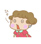 くせっ毛女の子（個別スタンプ：22）