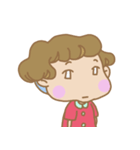 くせっ毛女の子（個別スタンプ：27）
