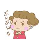 くせっ毛女の子（個別スタンプ：37）