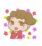 くせっ毛女の子（個別スタンプ：39）