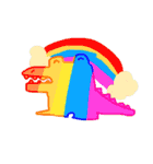 ワクワクワニ（個別スタンプ：4）