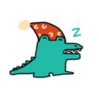 ワクワクワニ（個別スタンプ：5）