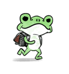 かえる帰る（個別スタンプ：4）