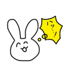 うさぎのフリー素材（個別スタンプ：11）