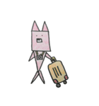 さんかくうさぴょん3（個別スタンプ：2）