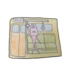 さんかくうさぴょん3（個別スタンプ：6）