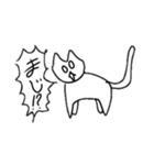 適当な癒しねこ（個別スタンプ：9）