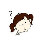 娘ちゃんスタンプ（挨拶）（個別スタンプ：2）