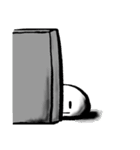 顔文字スタンプ だんごちゃん（個別スタンプ：4）