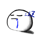 顔文字スタンプ だんごちゃん（個別スタンプ：8）