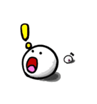 顔文字スタンプ だんごちゃん（個別スタンプ：18）