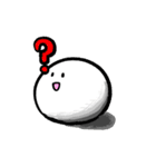 顔文字スタンプ だんごちゃん（個別スタンプ：19）