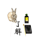 もふもふなうさぎ（もふうさ）（個別スタンプ：20）
