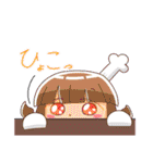 可愛い女の子たちのスタンプVol.2（個別スタンプ：4）