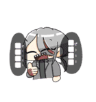 可愛い女の子たちのスタンプVol.2（個別スタンプ：5）