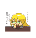 可愛い女の子たちのスタンプVol.2（個別スタンプ：16）
