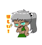 可愛い女の子たちのスタンプVol.2（個別スタンプ：22）