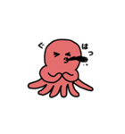 タコのタポの変なスタンプ（個別スタンプ：4）
