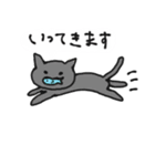 【毎日使える】左利きが右手で描いた動物（個別スタンプ：30）