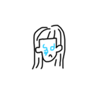 her eyes（個別スタンプ：6）
