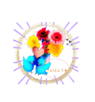 青い鳥さんhappy言葉♡（個別スタンプ：1）