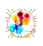 青い鳥さんhappy言葉♡（個別スタンプ：4）