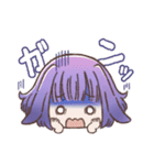 森の動物×女の子（個別スタンプ：15）
