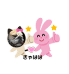 ブルドッグの短足犬もあい♡（個別スタンプ：5）
