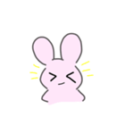 ゆあの適当うさぎちゃんスタンプ（個別スタンプ：4）
