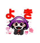 オカルト女子スタンプ：黒井めい（個別スタンプ：9）