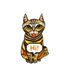 我が家の三匹の保護猫（個別スタンプ：11）