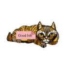 我が家の三匹の保護猫（個別スタンプ：18）