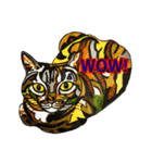 我が家の三匹の保護猫（個別スタンプ：28）