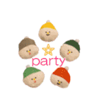 ふわふわぬいスタンプ vol.1（個別スタンプ：22）