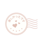 消印風スタンプ -kawaii sticker-（個別スタンプ：33）