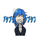 表情豊かに働く女性（個別スタンプ：11）
