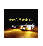 TDと車のスタンプ（個別スタンプ：3）