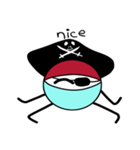 海賊.（個別スタンプ：7）