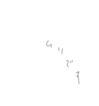 風に吹かれる言葉［敬語］（個別スタンプ：17）