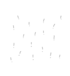 風に吹かれる言葉［敬語］（個別スタンプ：24）