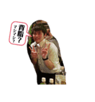 7月生まれとしじちゃんパロディスタンプ1（個別スタンプ：7）