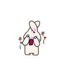 ヤバうさぴ（個別スタンプ：9）