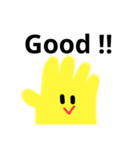 黄色いゴム手袋（個別スタンプ：3）