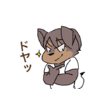 狼男と傍迷惑な奴ら（個別スタンプ：34）