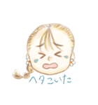 おんなのこスタンプ1（個別スタンプ：2）
